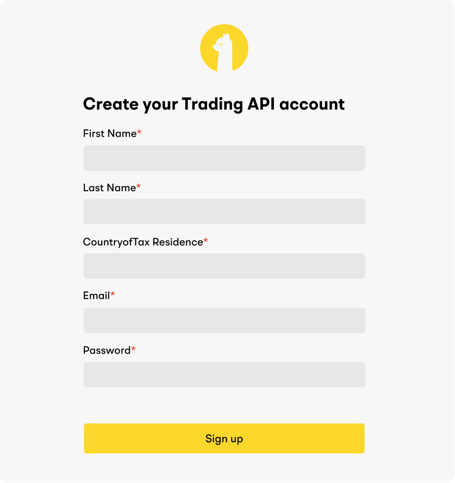 Create your free Alpaca account